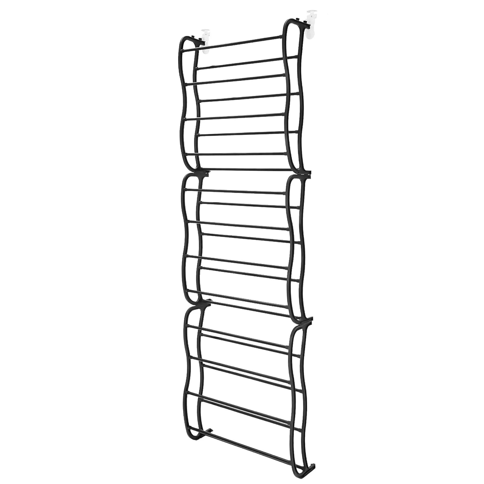 modernhome metalni organizator za cipele - crni - slika 3