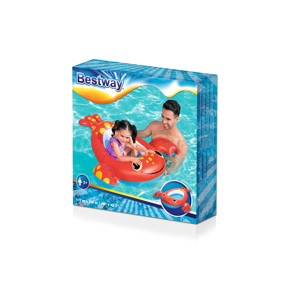 bestway 34170 dječji čamac na napuhavanje 117x116cm rak - slika 9