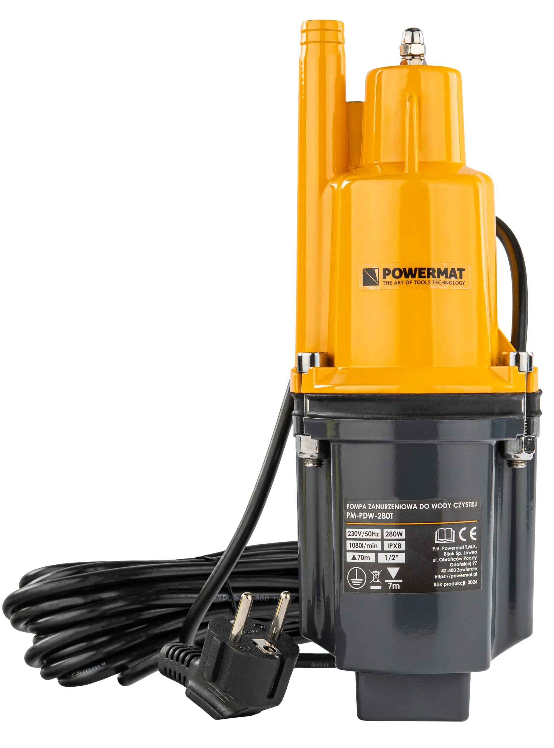 powermat membranska pumpa za vodu pm-pdw-280t - slika 5
