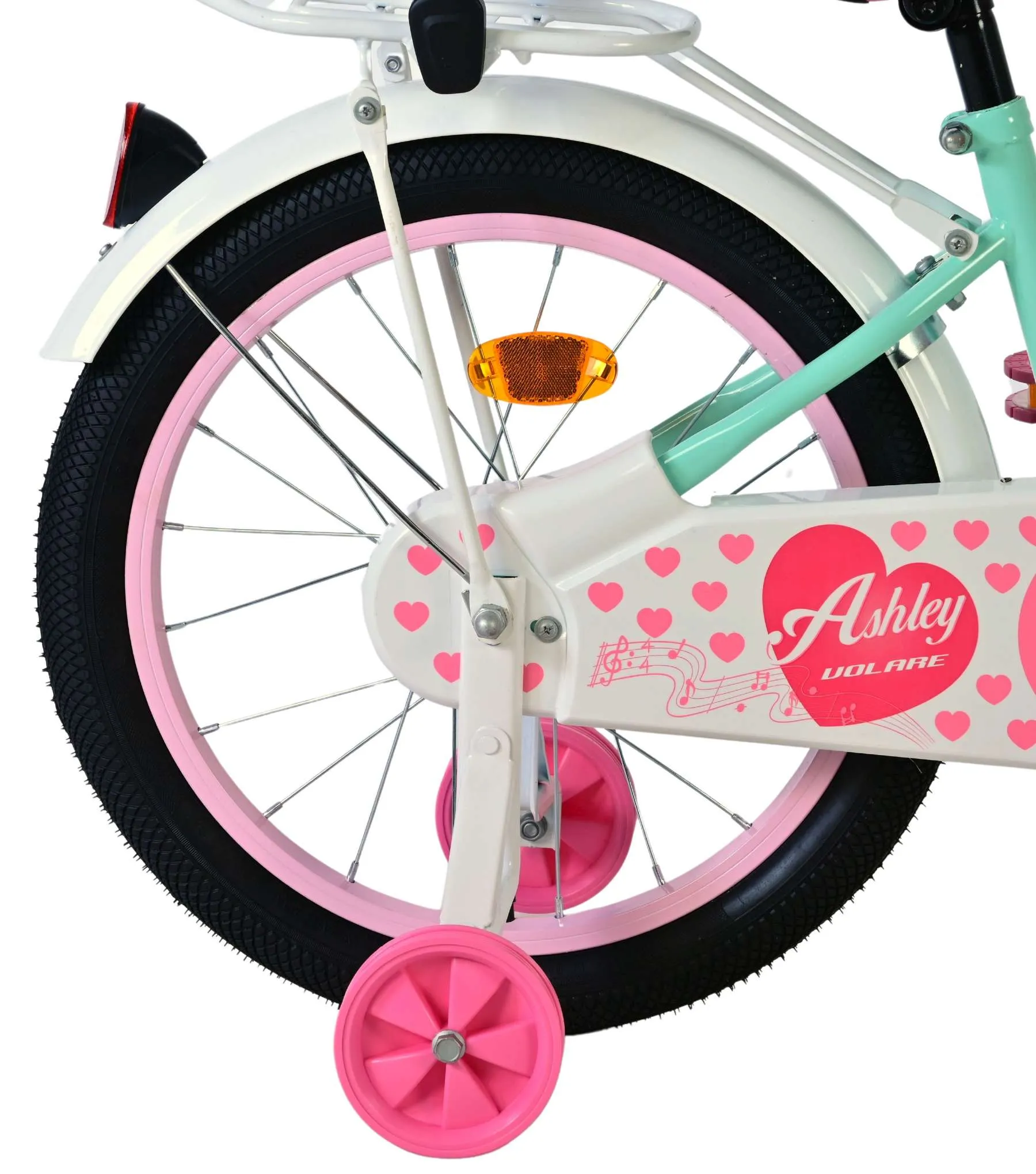 volare dječji bicikl ashley 18″ zelene boje - slika 3
