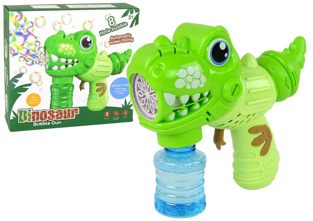 dječji stroj za mjehuriće dinosaur zeleni - slika 2