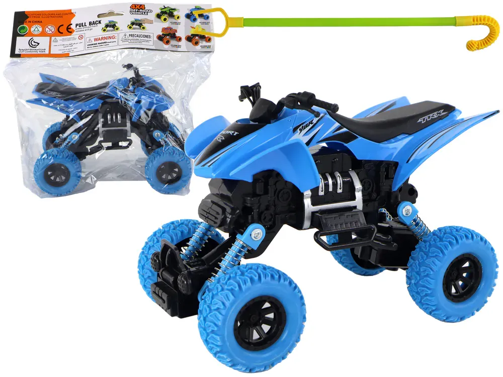 quad na frikcijski pogon plavi - slika 2