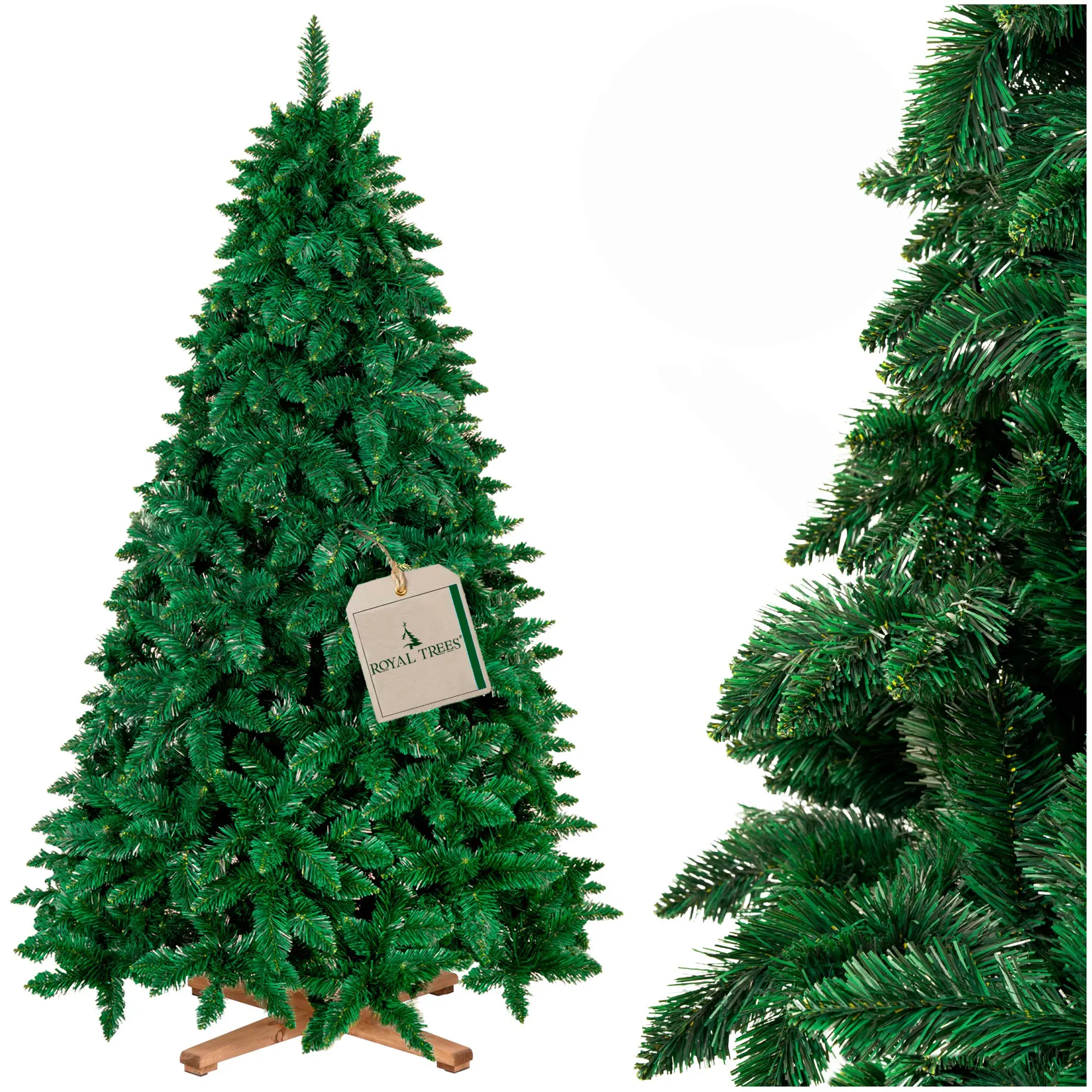 royal trees umjetna božićna jelka šumski bor premium 220 cm - slika 2