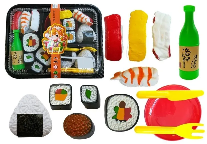 dječji sushi set s priborom za jelo - slika 2