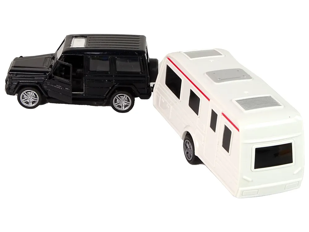 set jeep s kamperom crno-bijeli - slika 6
