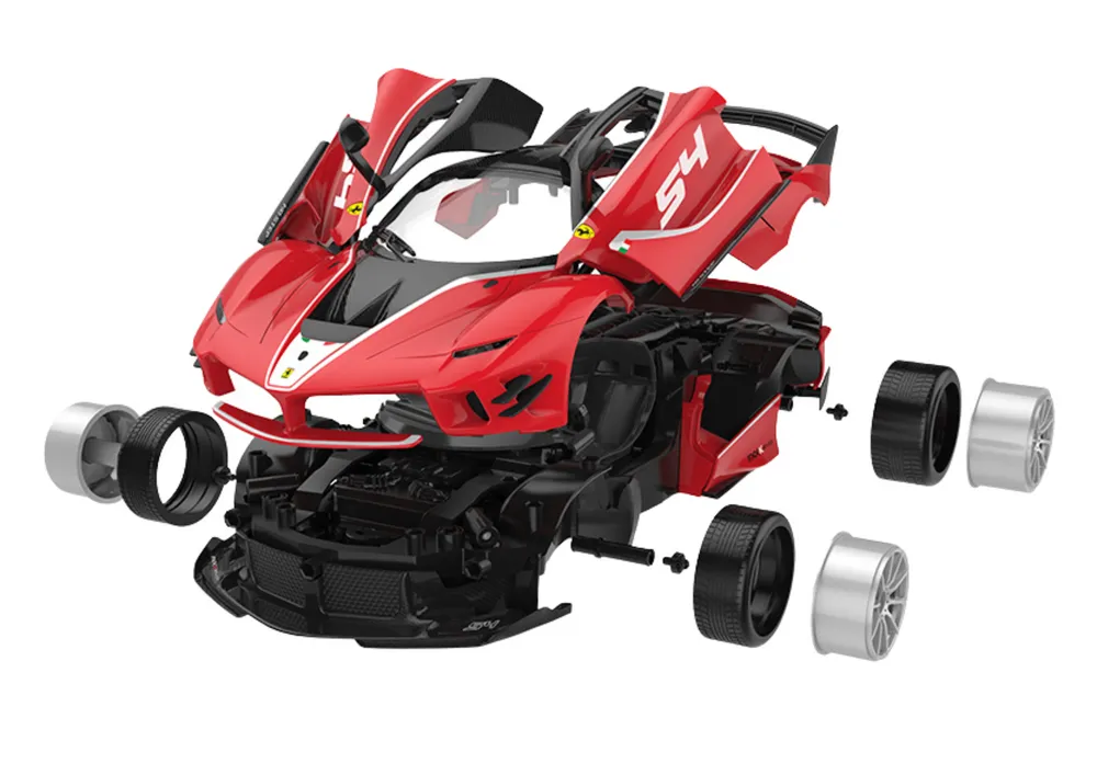 rastar 1:18 ferrari rc, konstrukcijski blokovi 88 el. - slika 3