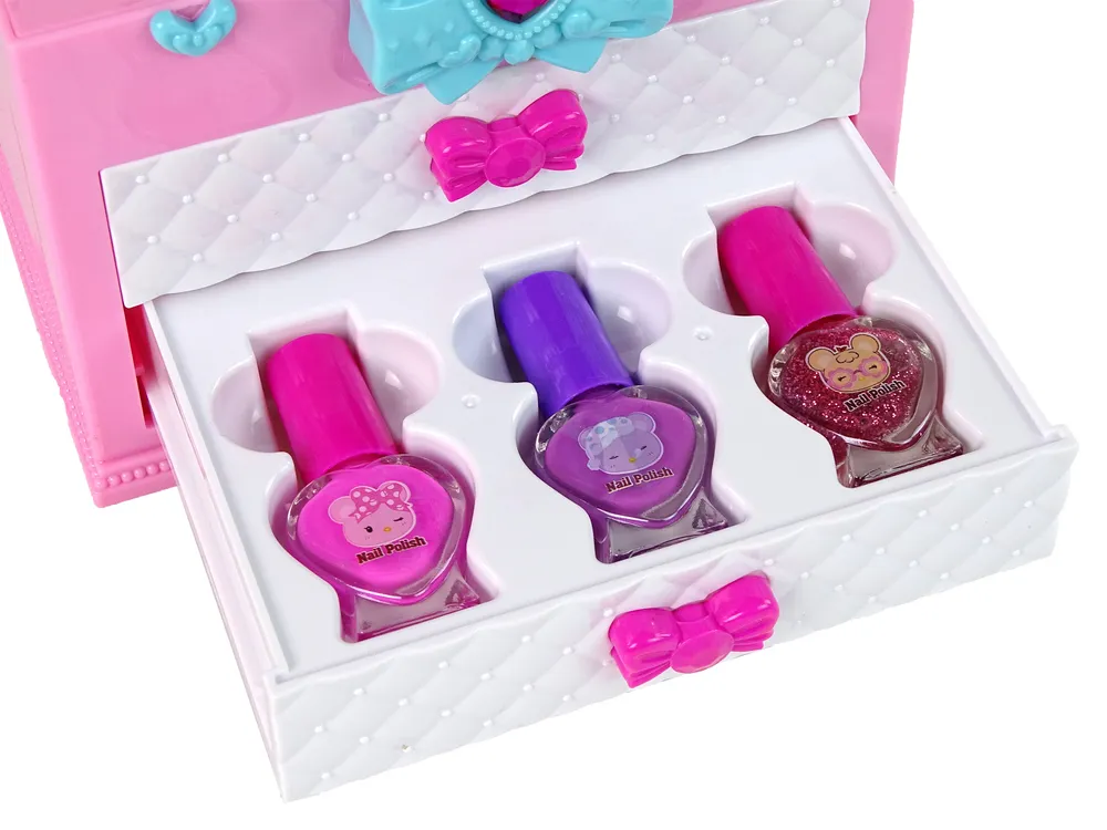set za uljepšavanje u kovčegu pink - slika 4