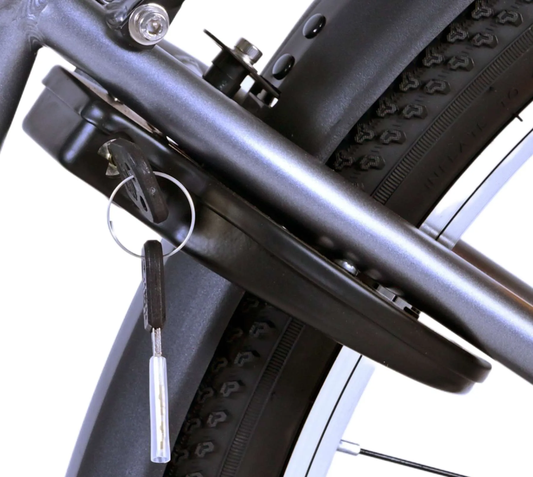 dječji bicikl volare cross 24" tamno sivi - slika 18