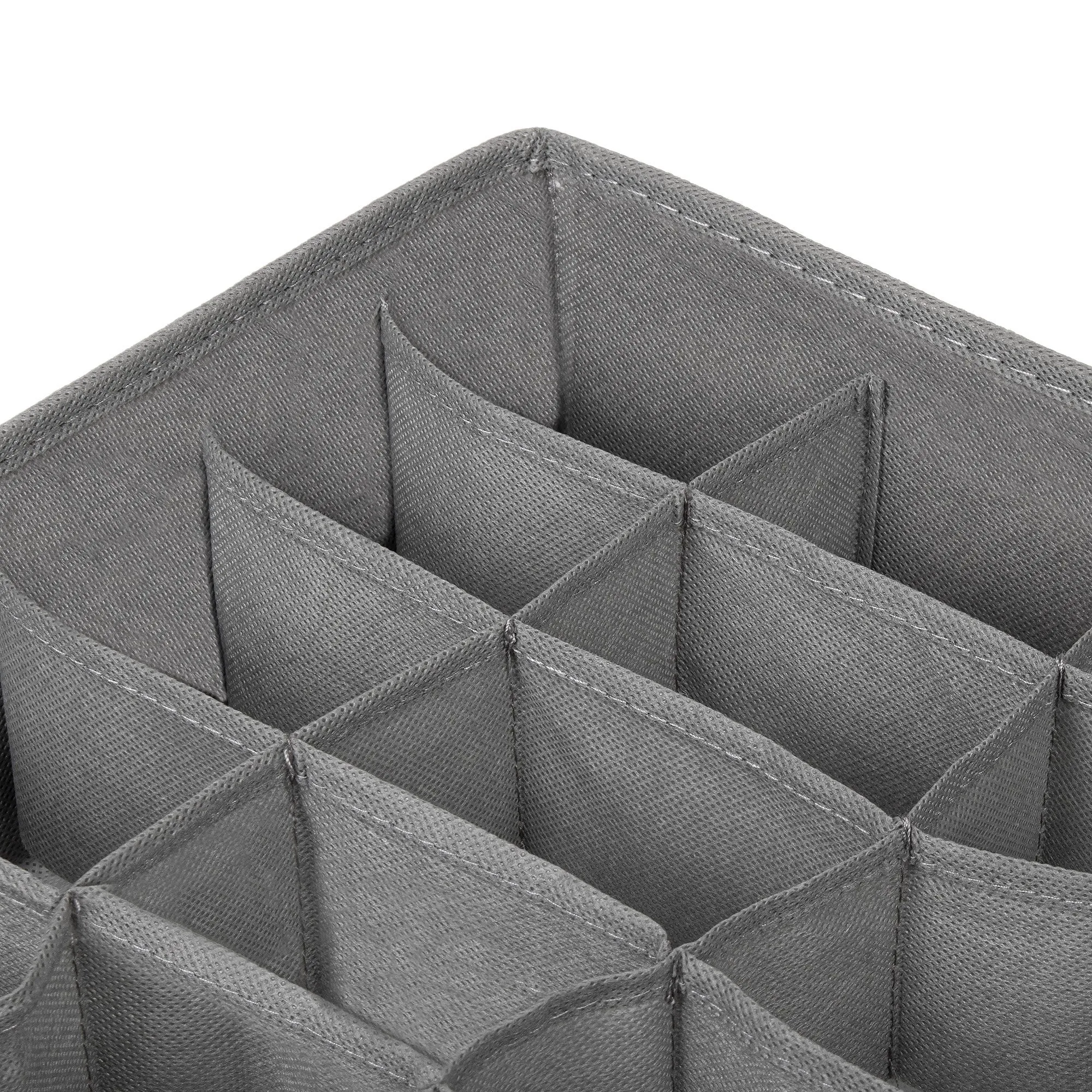 set organizatora ladica, šarena s bijelim crtama - slika 3