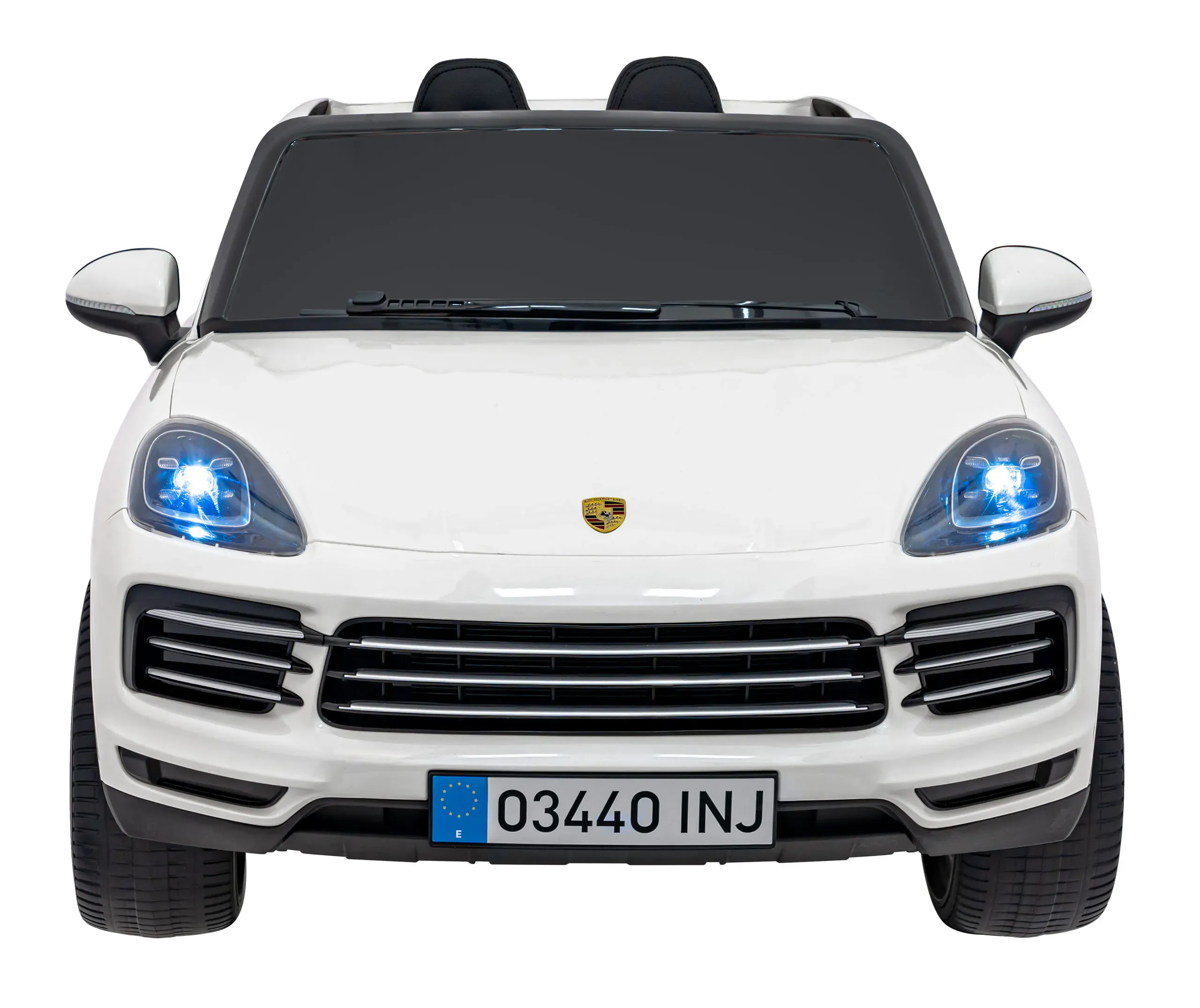 porsche cayenne s, auto na akumulator, bijeli - slika 2