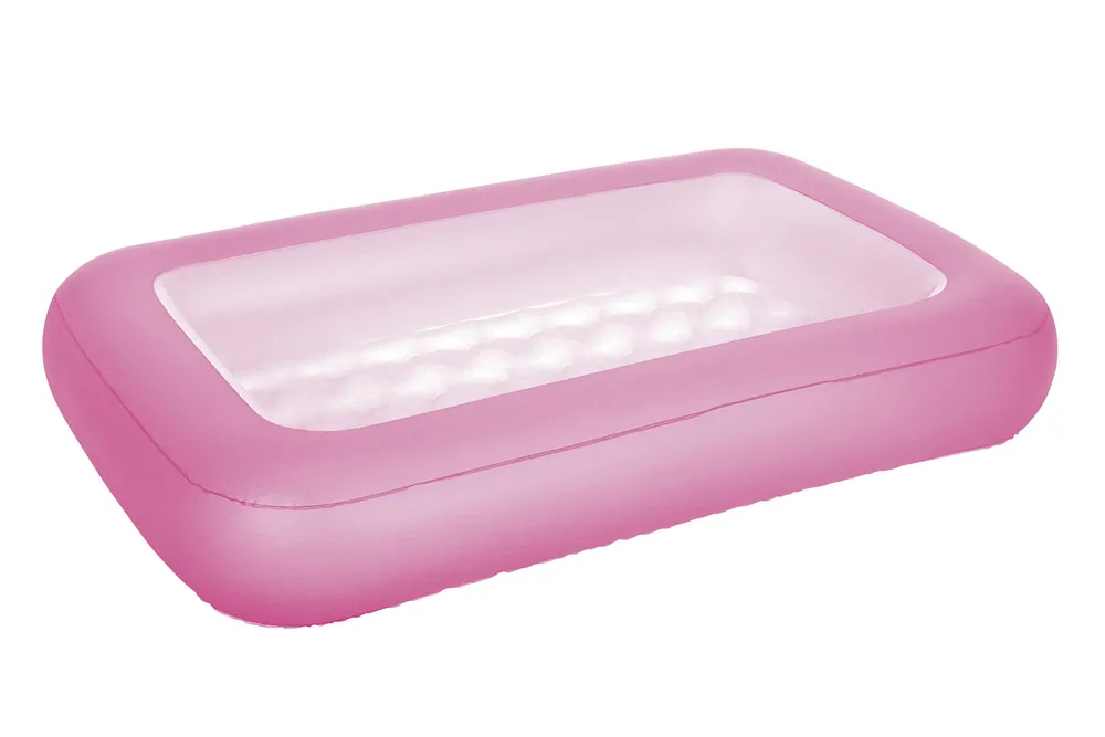 bestway dječji bazen na napuhavanje 165 x 104 x 25 cm rozi - slika 3