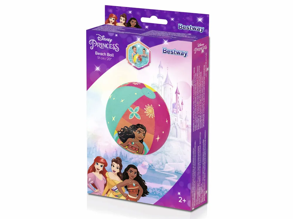 bestway lopta za plažu na napuhavanje 51cm 91042 princess - slika 7