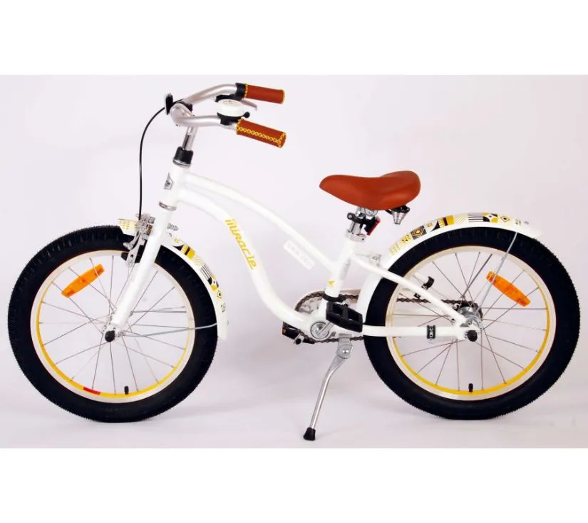 dječji bicikl volare miracle 18" bijeli - slika 14