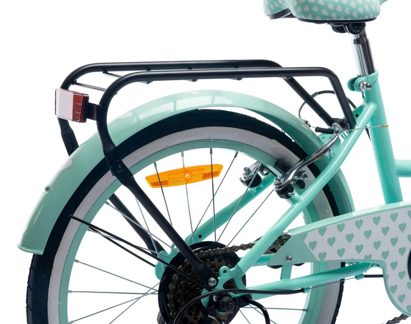 dječji bicikl 20" heart bike tirkizni - slika 7