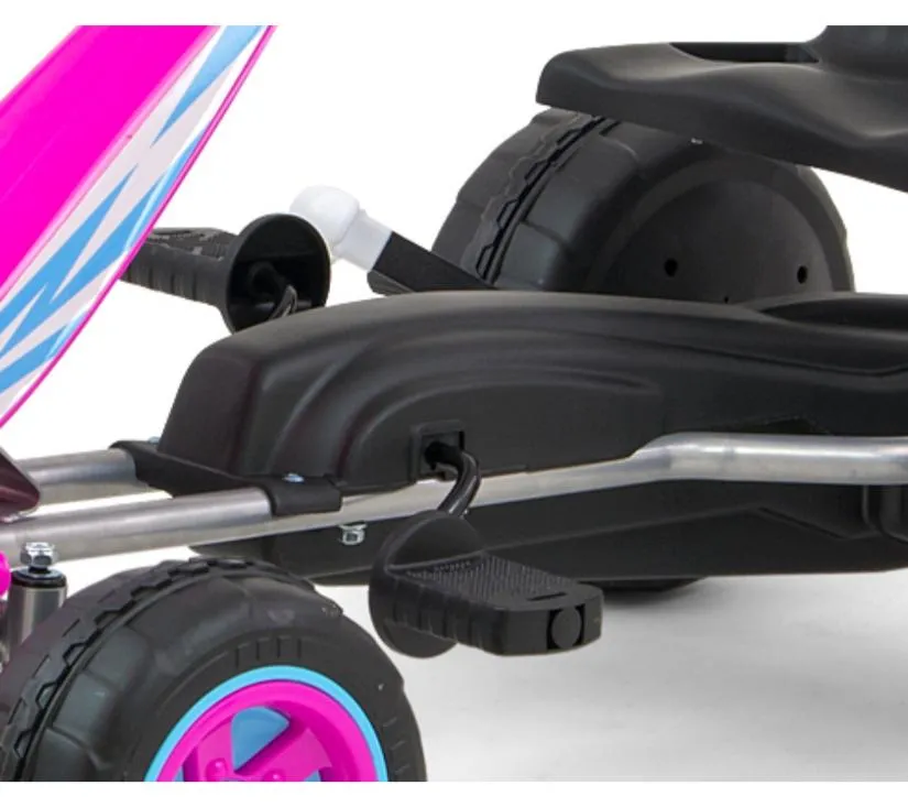 milly mally pedala go-kart viper pink - slika 7