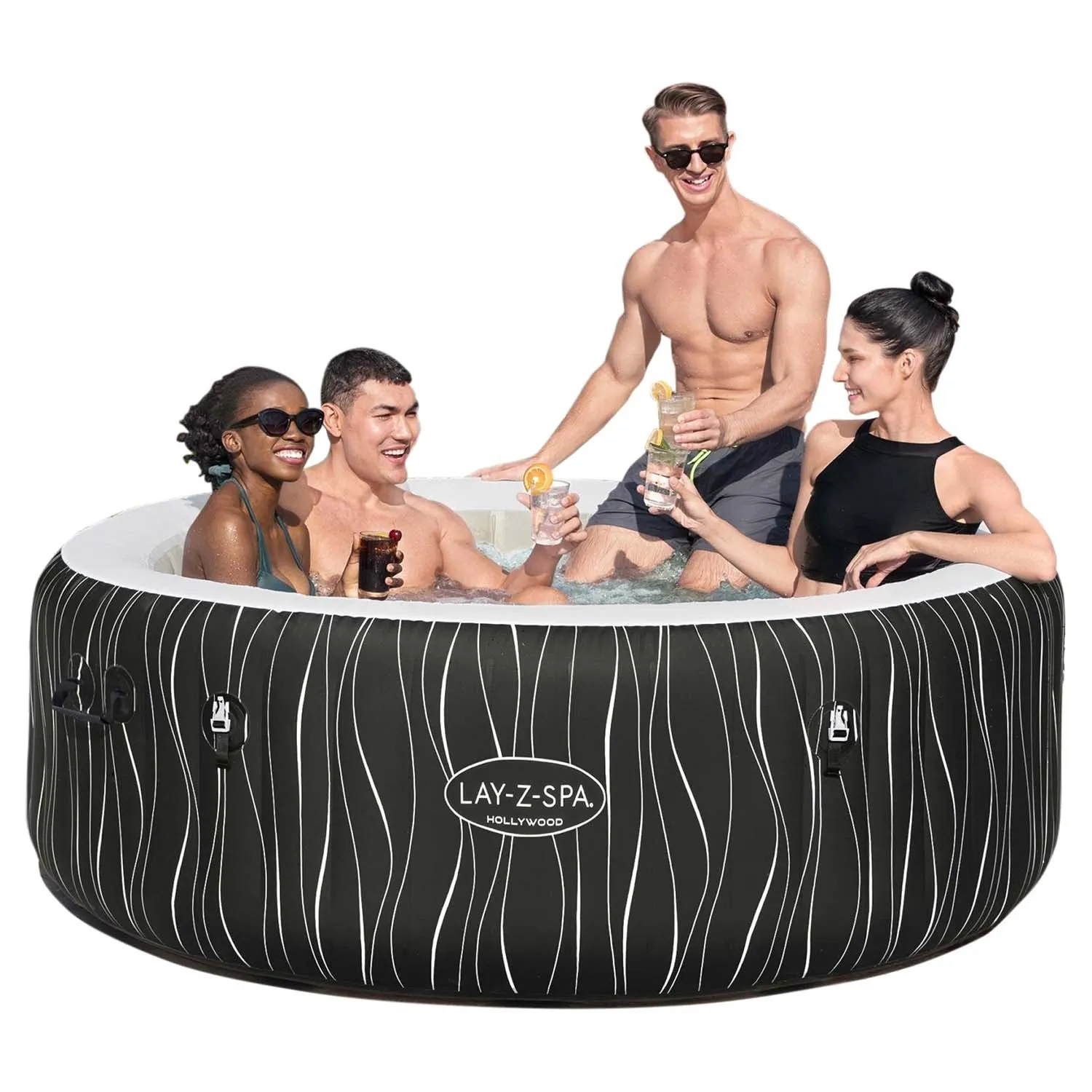 lay-z holivudski spa na napuhavanje za 6 osoba bestway 60059 - slika 4