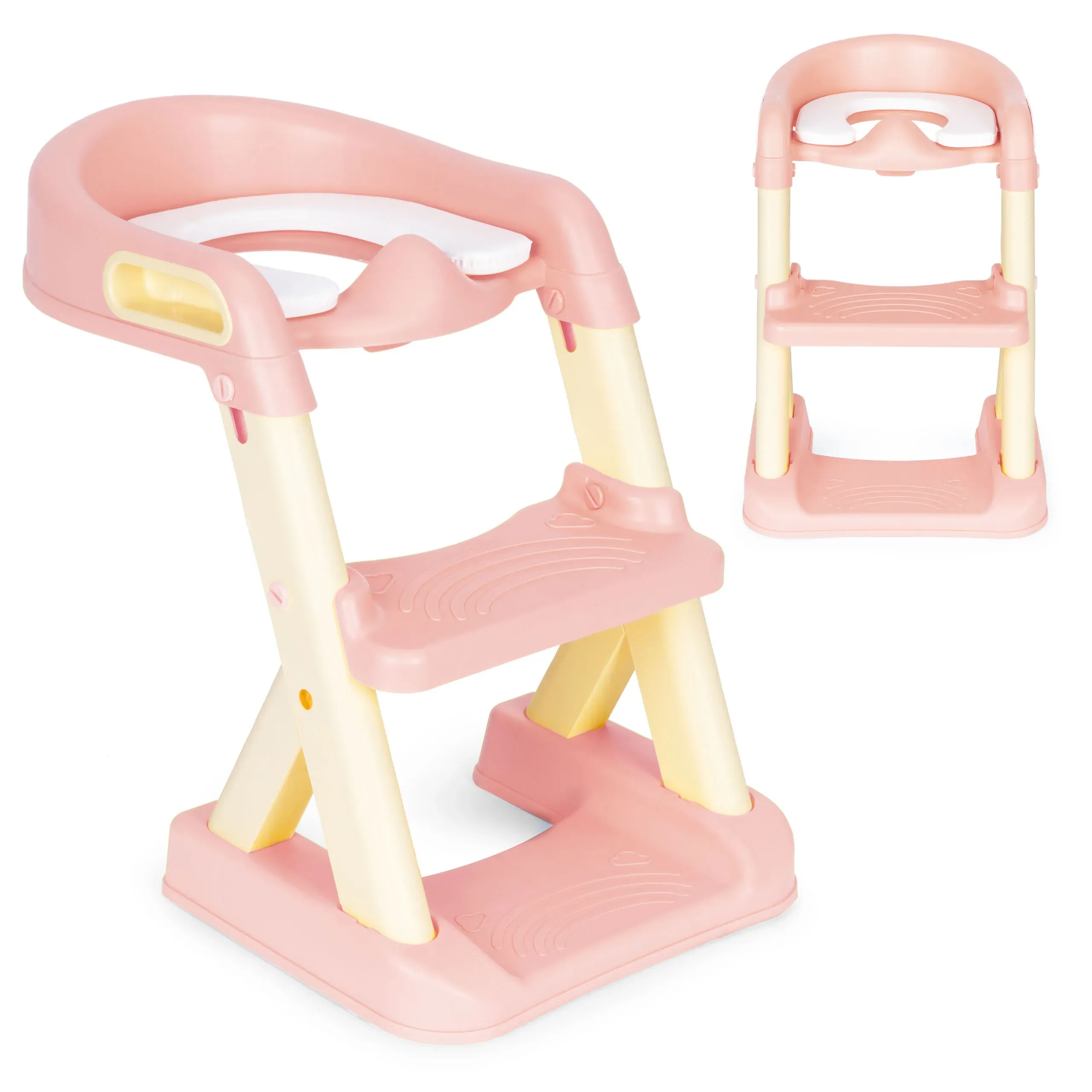 ecotoys stepenice za wc - roza - slika 2