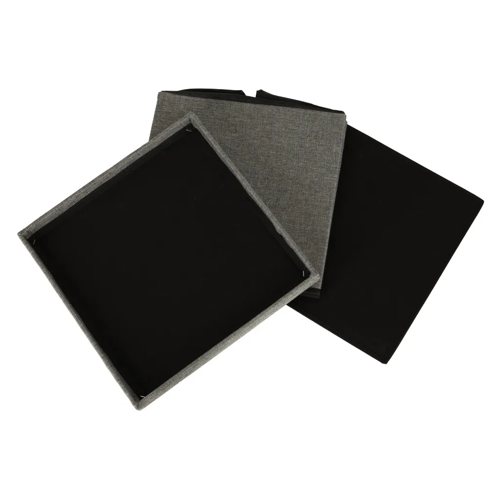 sklopiva torbica s pretincem siva 38x38x38cm - slika 3