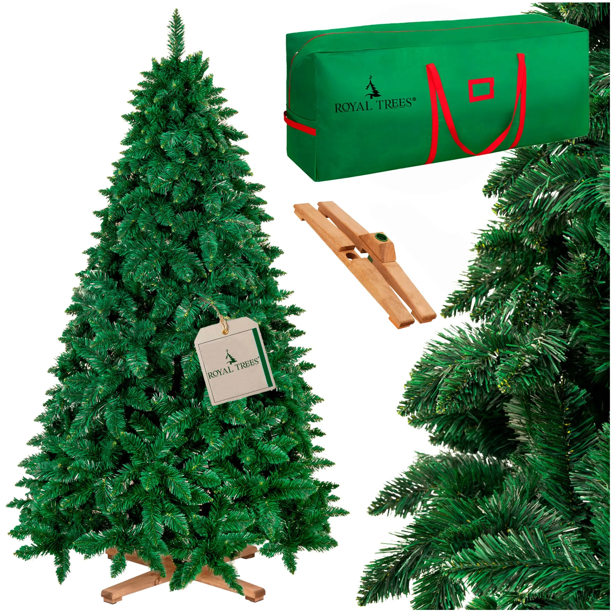 royal trees umjetna božićna jelka šumski bor premium 220 cm - slika 4