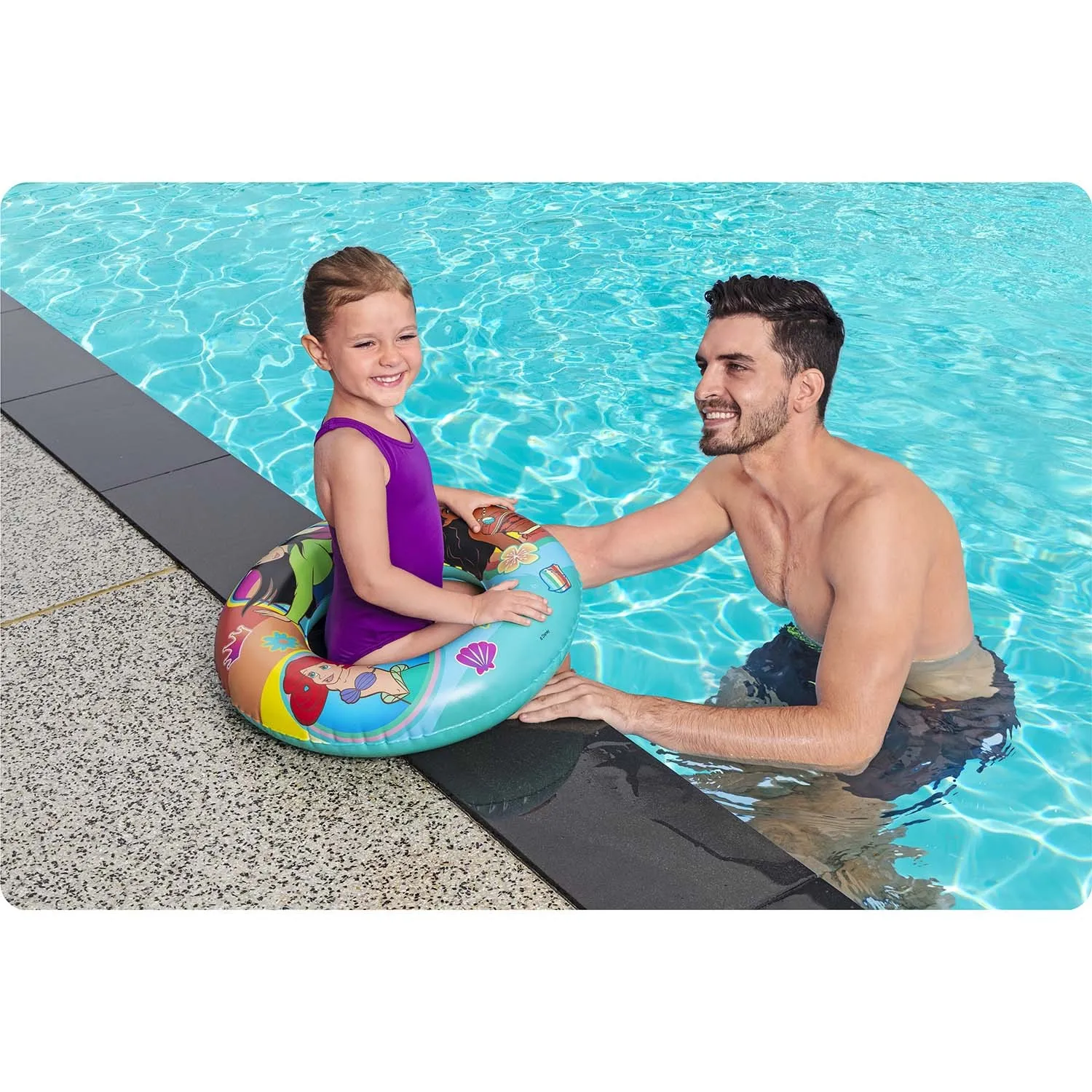 disney princess bestway 91043 prsten za plivanje 56 cm - slika 7
