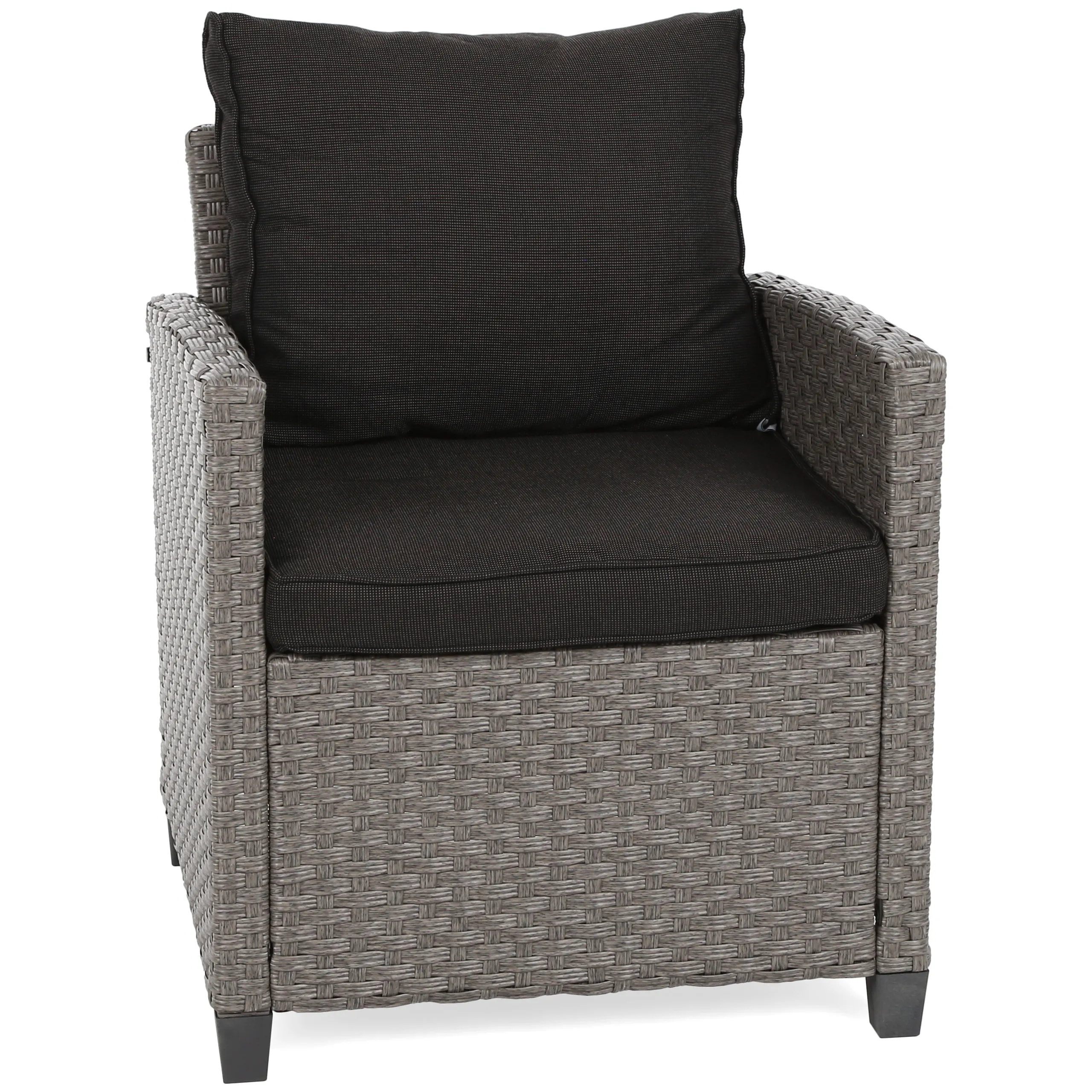 kutni set lagos muddy grey / black melange - slika 4