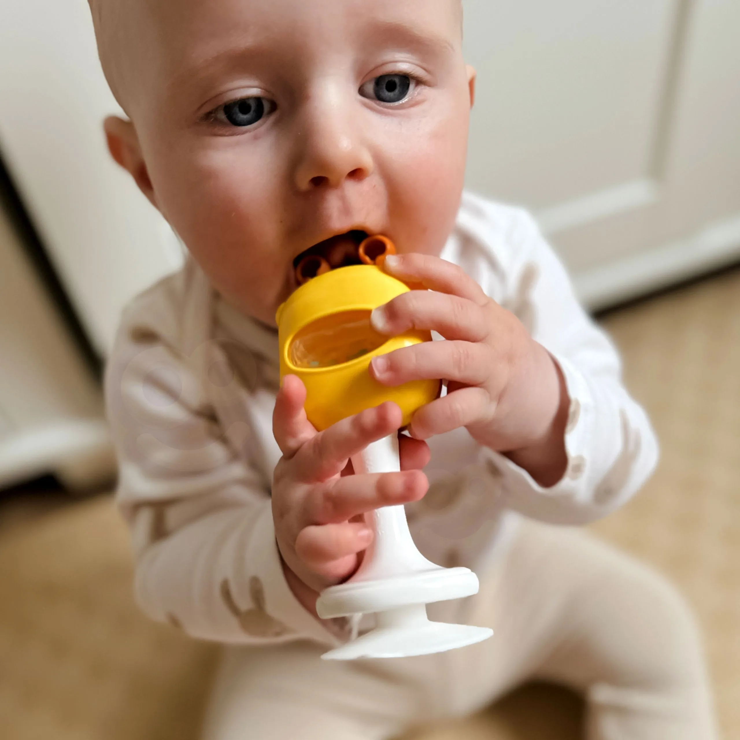 woopie zvečka za bebe - žuta žirafa 0m+ - slika 6