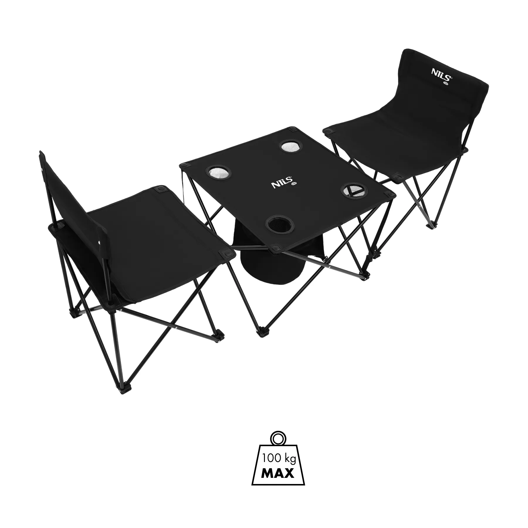 putni set stol + stolice nils camp - slika 3