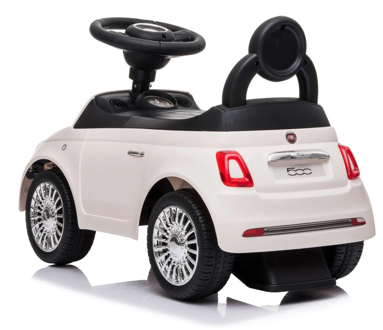 dječja guralica fiat 500 - bijela - slika 4