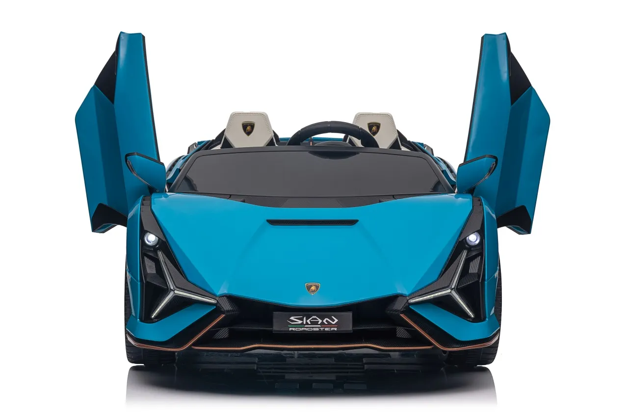 lamborghini sian auto na akumulator plavi - slika 4