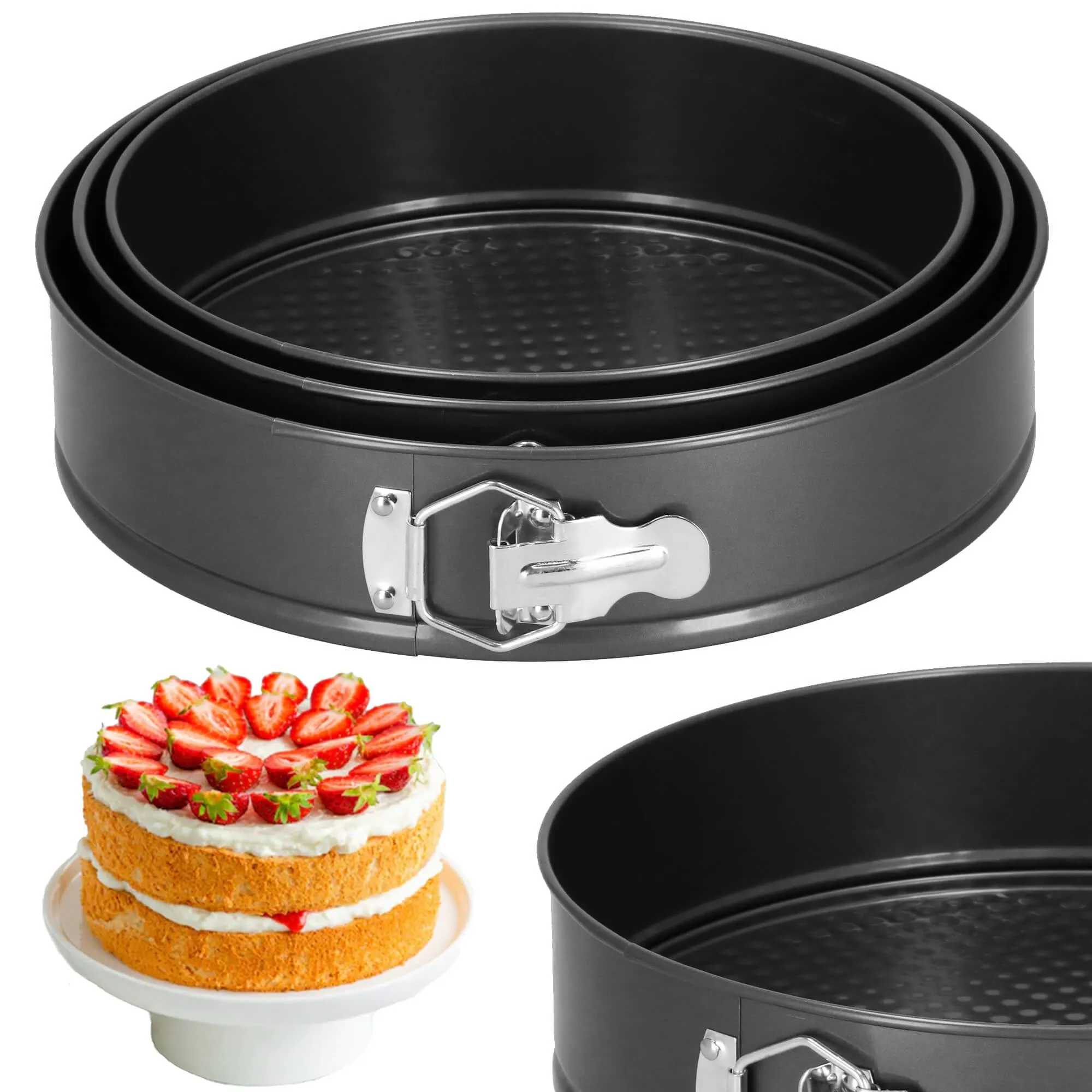 set kalupa za pečenje crni - slika 11