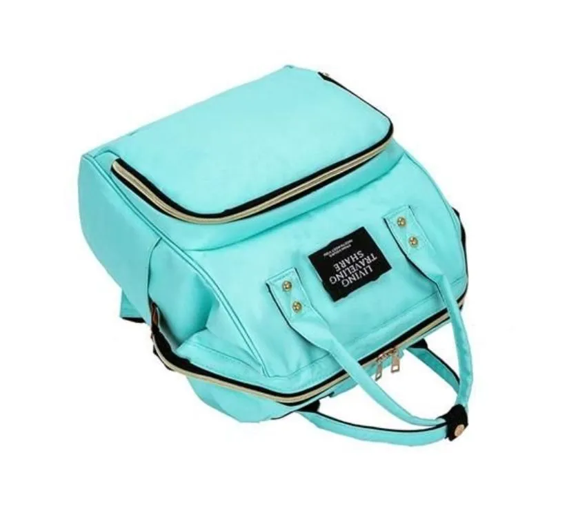 living torba ruksak mint - slika 7