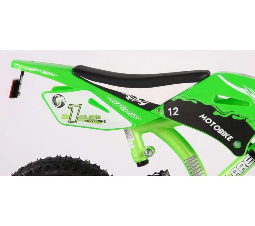 volare dječji bicikl - motor 12" zeleni - slika 9