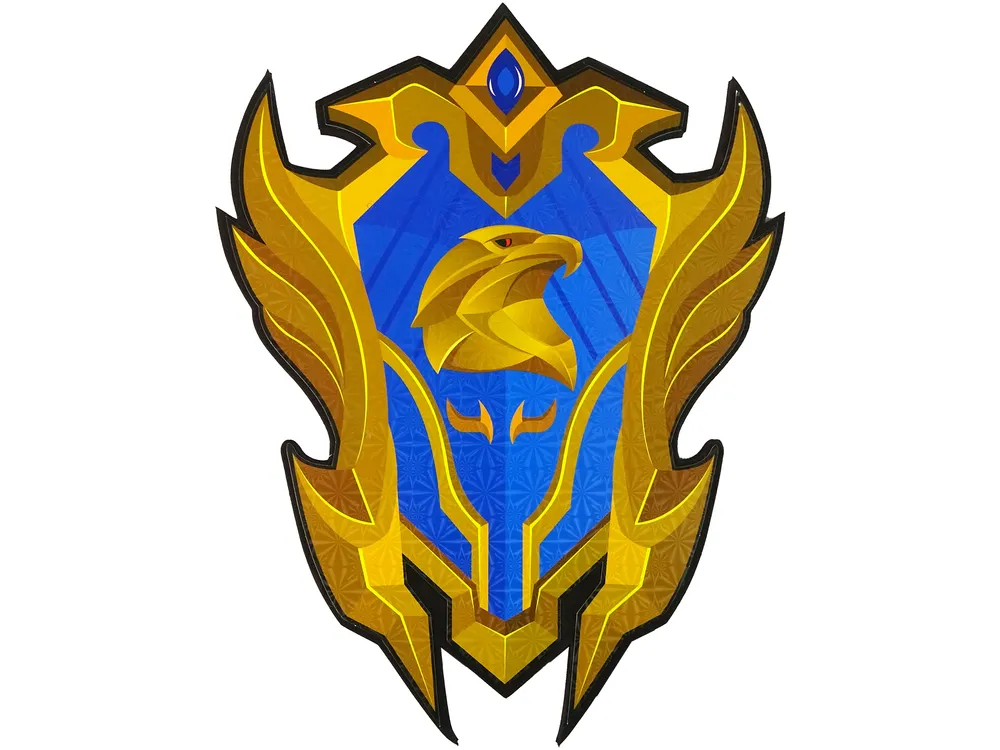 komplet warrior sa štitom i mačem od eva pjene - žuto-plavi - slika 3