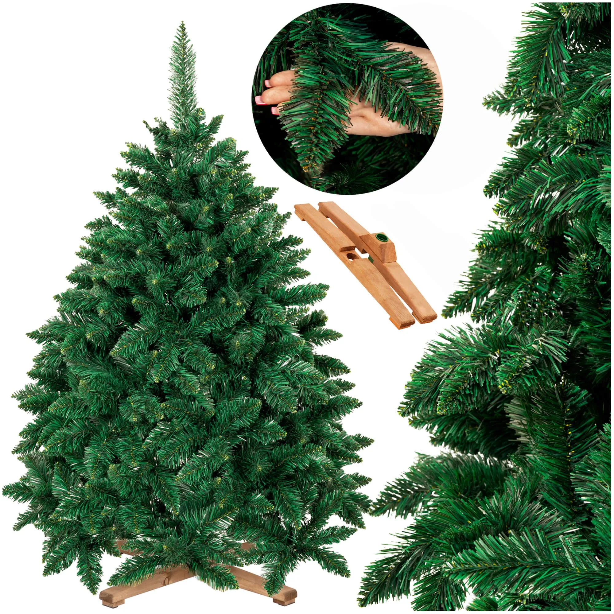 royal trees umjetna božićna jelka šumski bor premium 150 cm - slika 5
