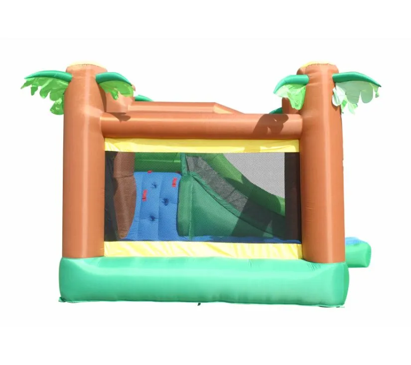 happy hop dvorac na napuhavanje jungle s toboganom - slika 5