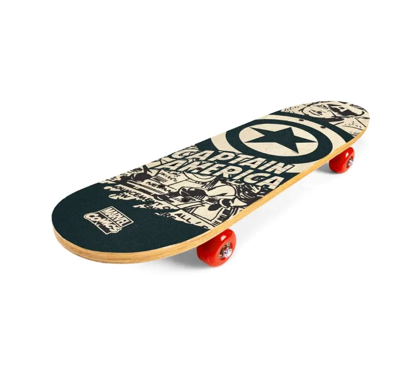 seven dječji drveni skateboard captain america - slika 3
