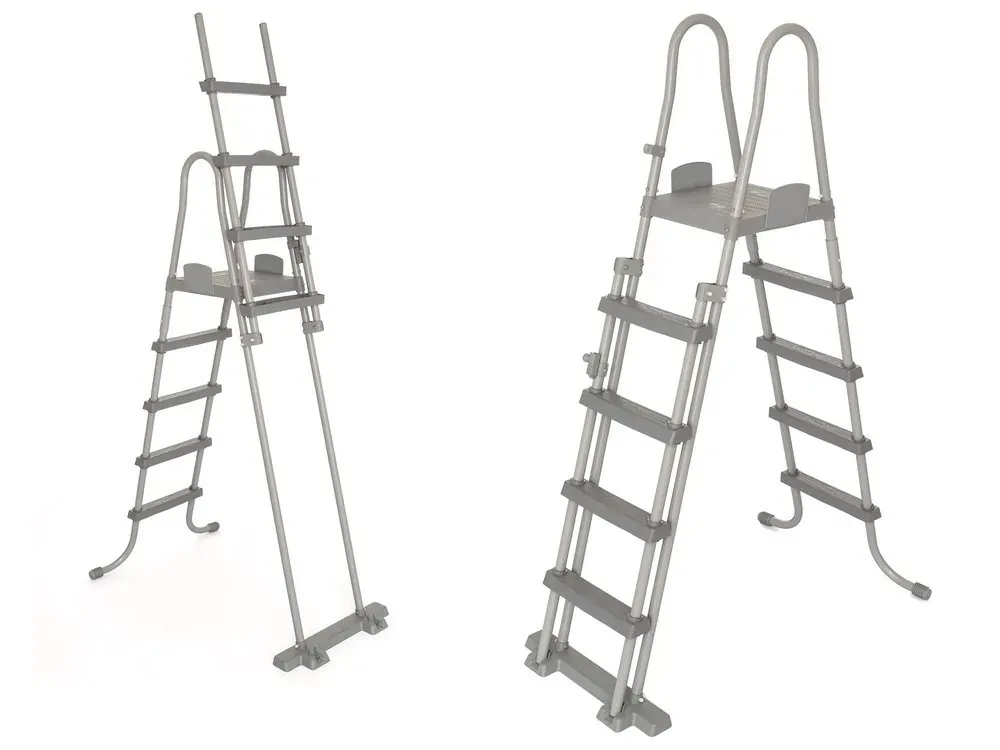 bestway sigurne ljestve za bazen 132cm 58332 - slika 2