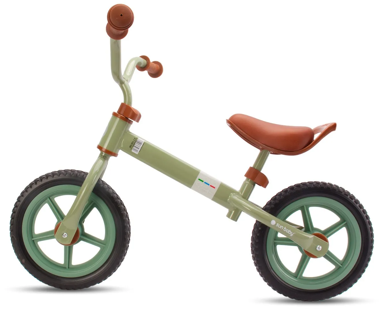 dječji bicikl bez pedala strada zeleni 12" - slika 8