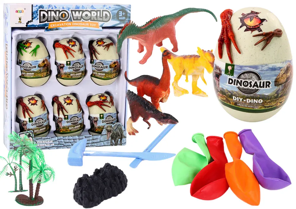 kreativni arheološki set ledena jaja s dinosaurima - slika 2