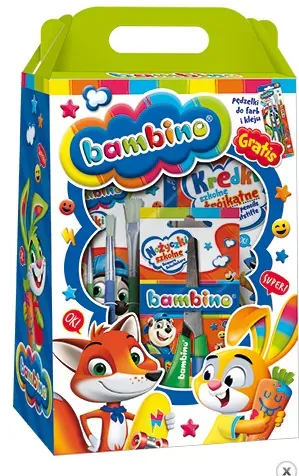 bambino šareni umjetnički set - slika 2