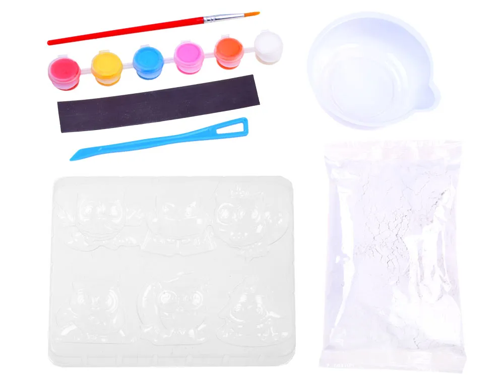 diy set za izradu magneta šarene sove za3771 - slika 3