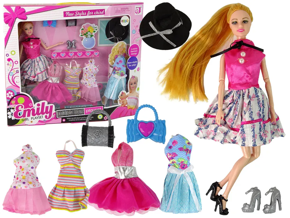 lutka emily - dodaci za kreiranje modnih kombinacija - slika 2