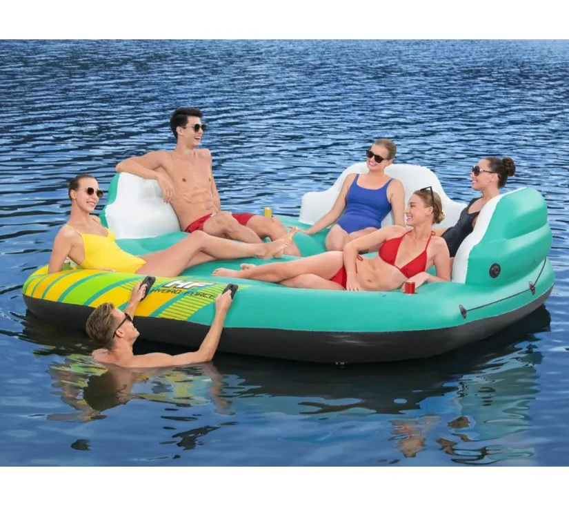 bestway plutajući otok s nadstrešnicom - slika 3