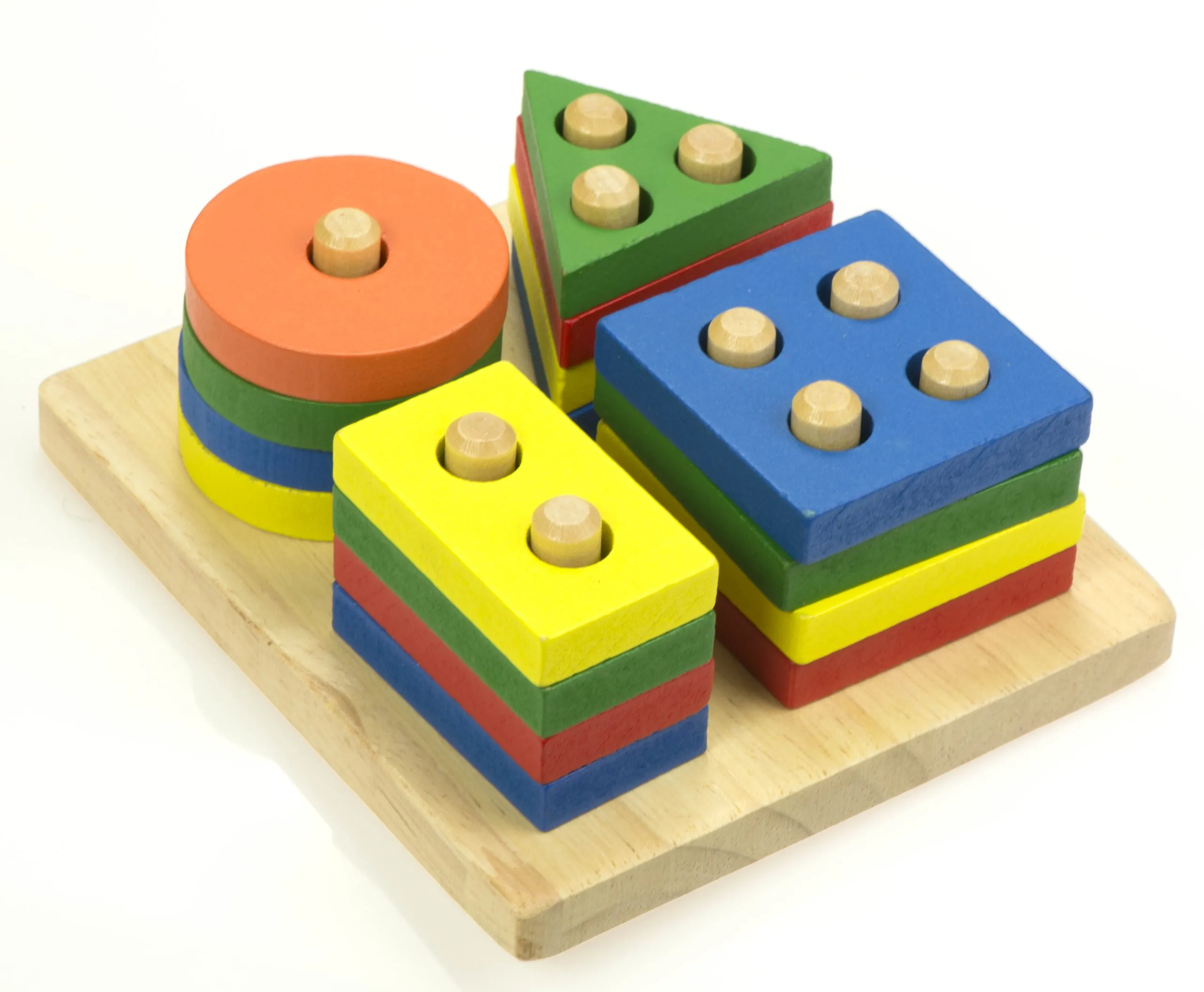montessori drveno edukativno sortiranje oblika - slika 3