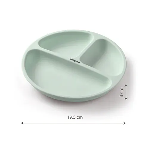 silikonski tanjur s vakuumom mint - slika 6