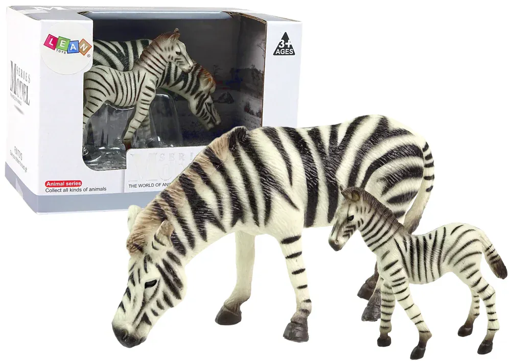 kolekcionarske figurice zebra s bebom - slika 2