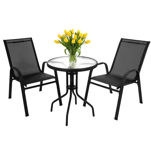 gardlov set balkonskog namještaja - stol + 2 gardlov stolice - slika 4