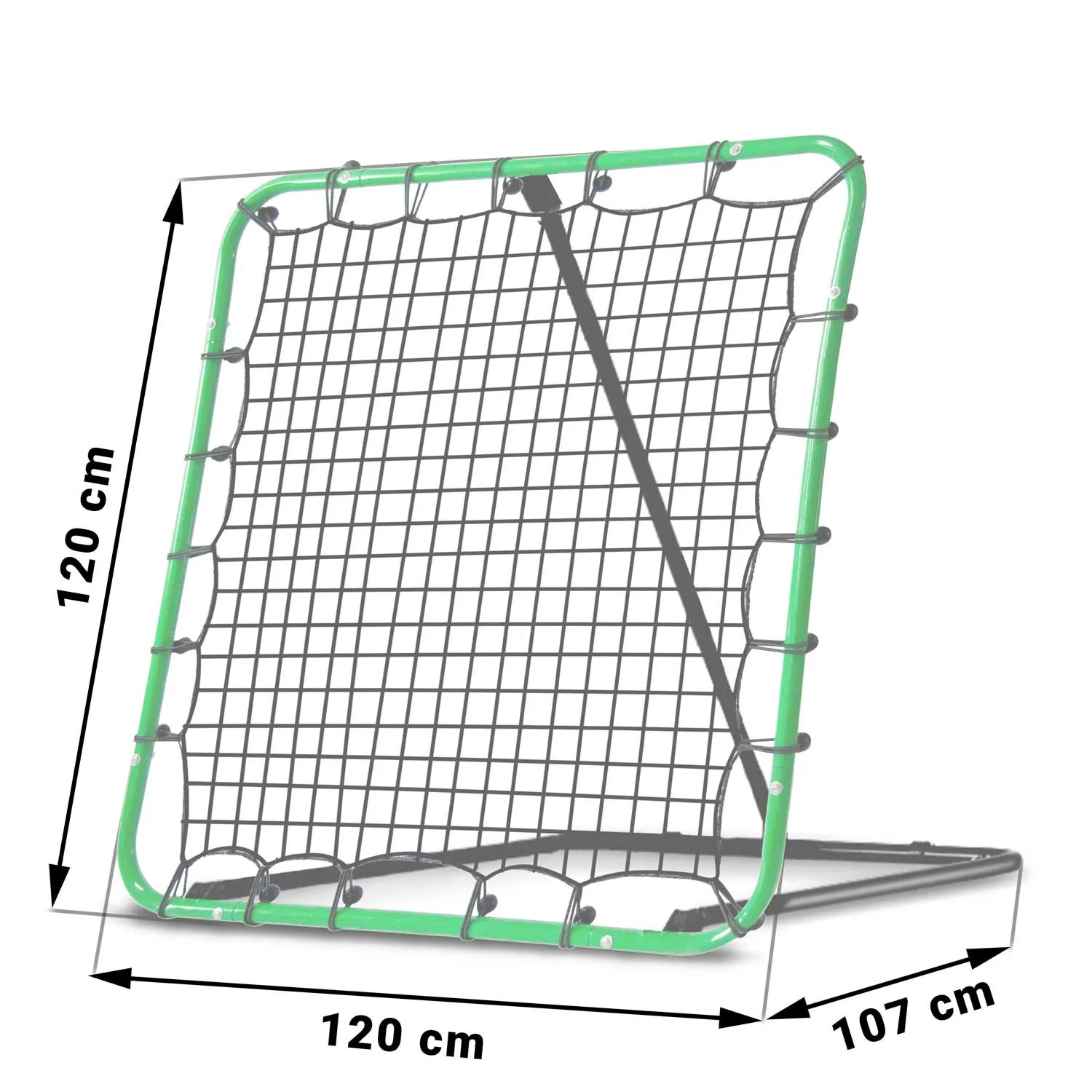neo-sport okvir gol za trening 120 x 120 cm - slika 7
