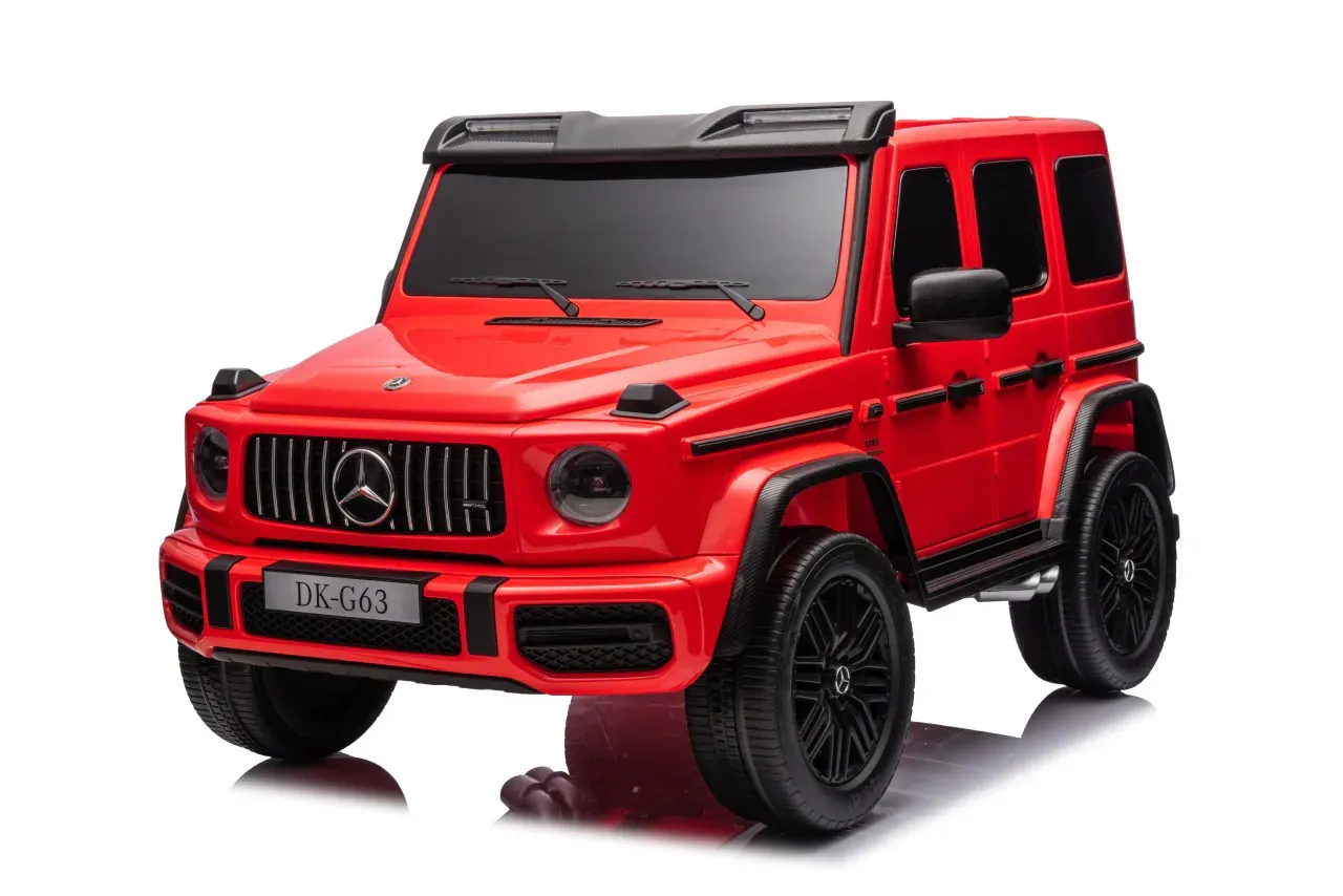 mercedes benz g63 amg xxl, auto na akumulator, crveni - slika 2