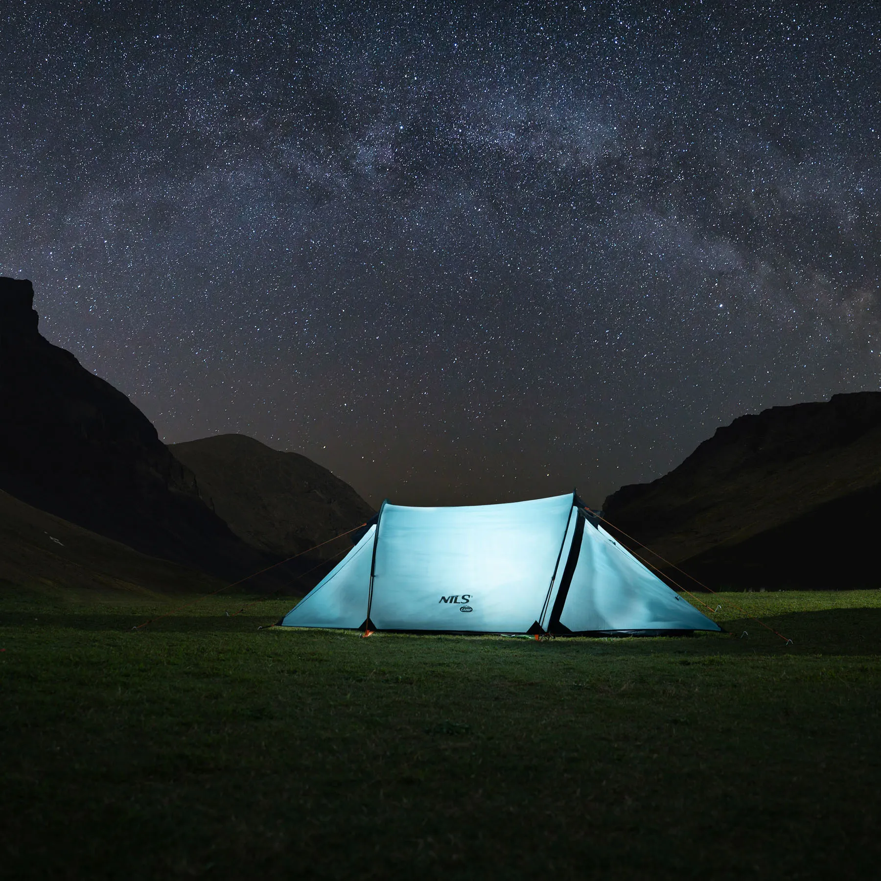 nils camp šator za kampiranje north peak zeleni - slika 4